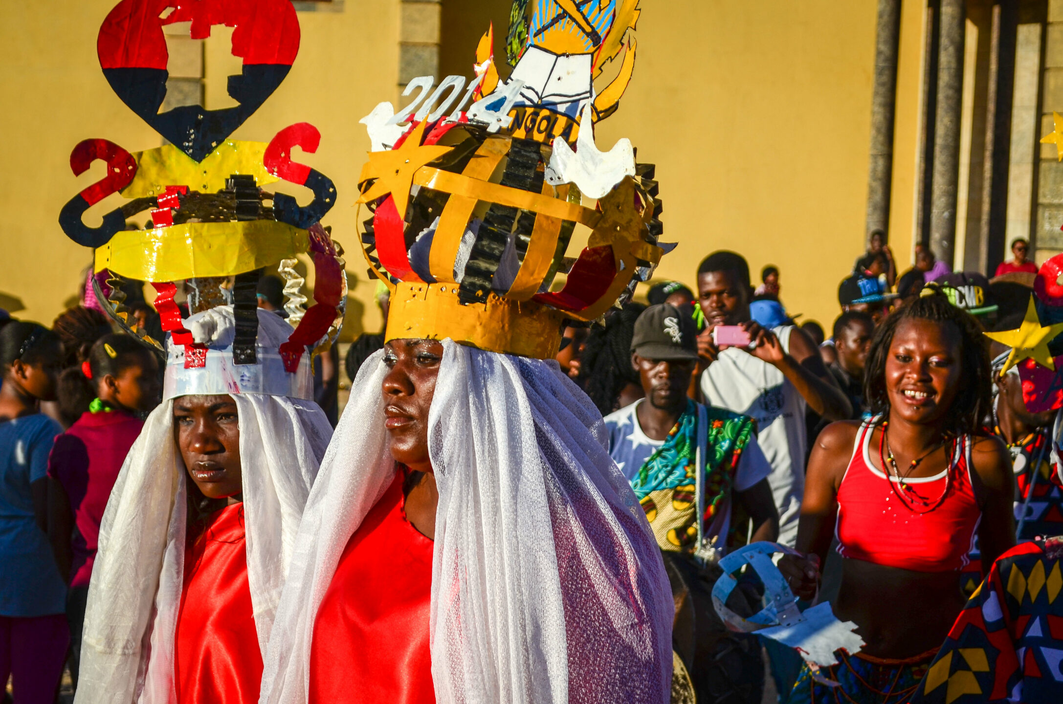 Carnival parade in Lubango, Angola