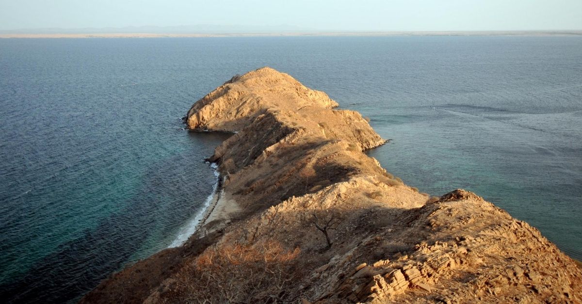 Red Sea and peninsula in the Dahlak Marine Park