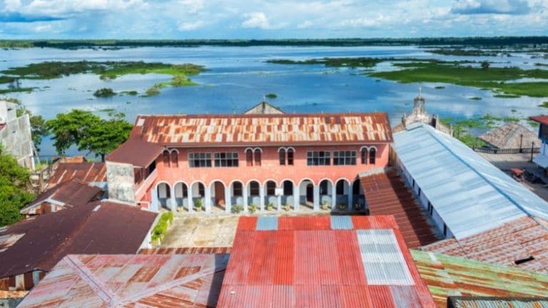 Viewing the Amazon from Iquitos