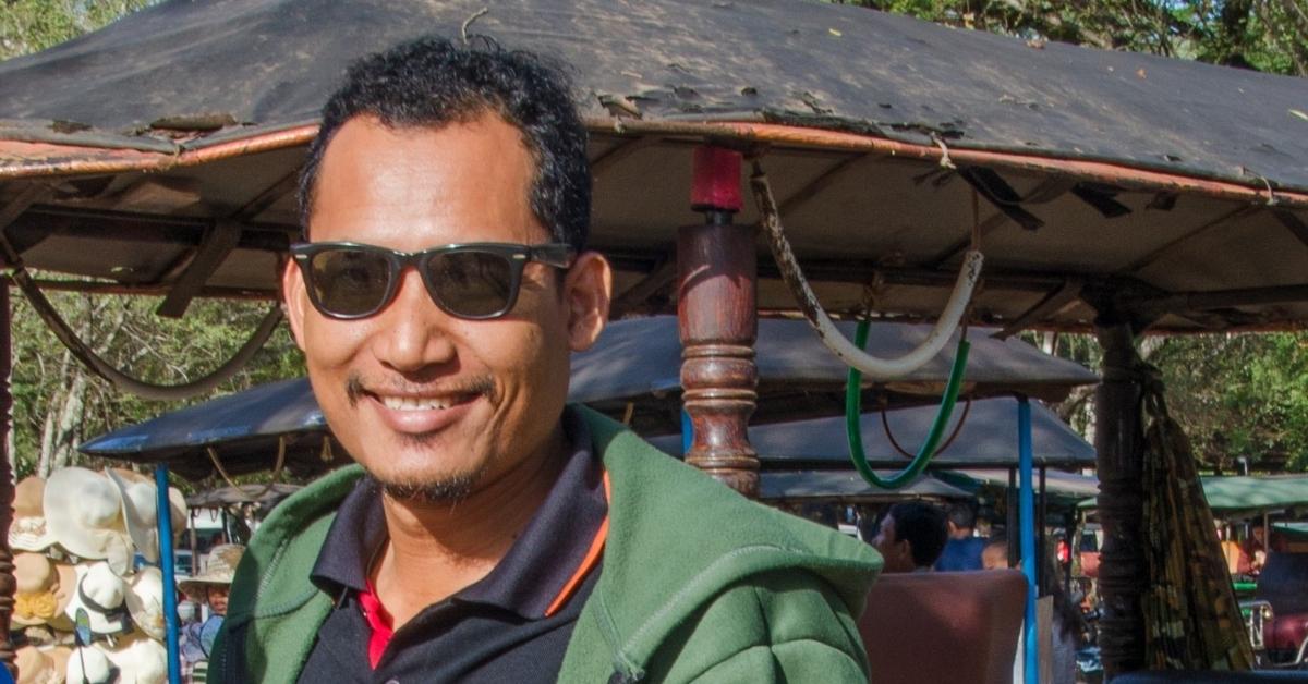 Explore Siem Reap Cambodia and meet Sopheak Vuth, a tuk tuk driver / tour guide in Siem Reap, Cambodia